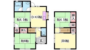 津市場MT戸建　北棟の物件間取画像